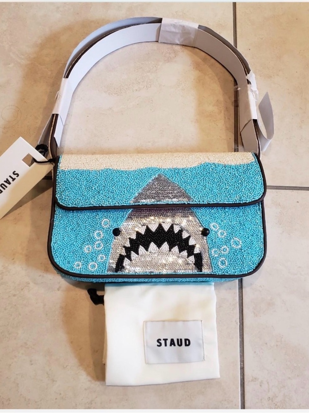 STAUD Tommy Beaded bag
